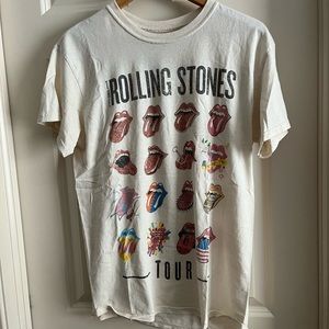 Rolling Stones tongue tee